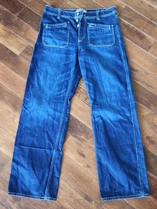 We The Free Denim - We The Free Button Fly Wide Leg Jeans Size 28